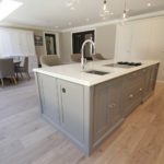 14. The ogee edge detail on the island worktop adds to this statement piece.