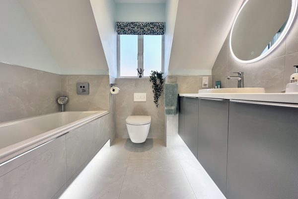 Laufen Kartell rimless wall hung WC pan.